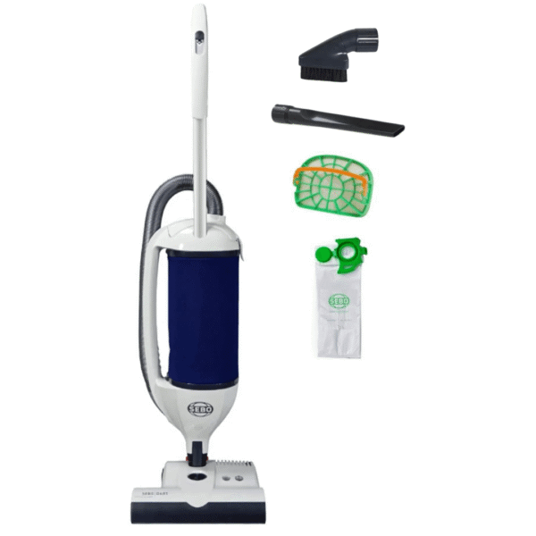 SEBO Dart. White - Upright Vacuum