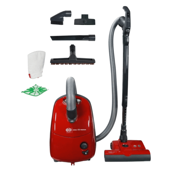 SEBO AirBelt E3 Premium. Red - Canister Vacuum