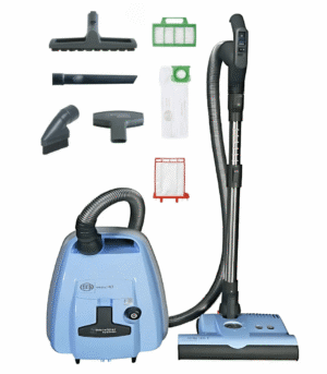 SEBO AirBelt K3 Premium. Pastel Blue - Canister Vacuum