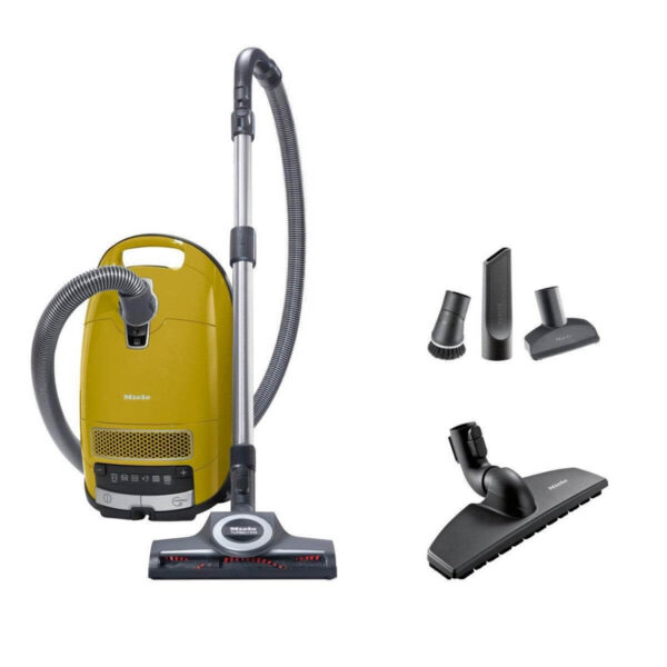 Open Box - Miele Complete C3 Calima. Curry Yellow - Canister Vacuum - Image 2
