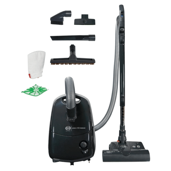 SEBO AirBelt E3 Premium. Graphite - Canister Vacuum