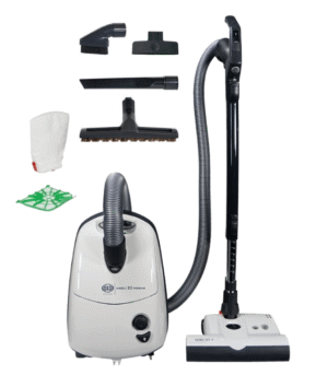 SEBO AirBelt E3 Premium. White - Canister Vacuum