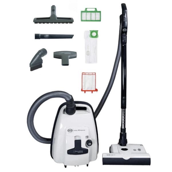 SEBO AirBelt K3 Premium. White - Canister Vacuum