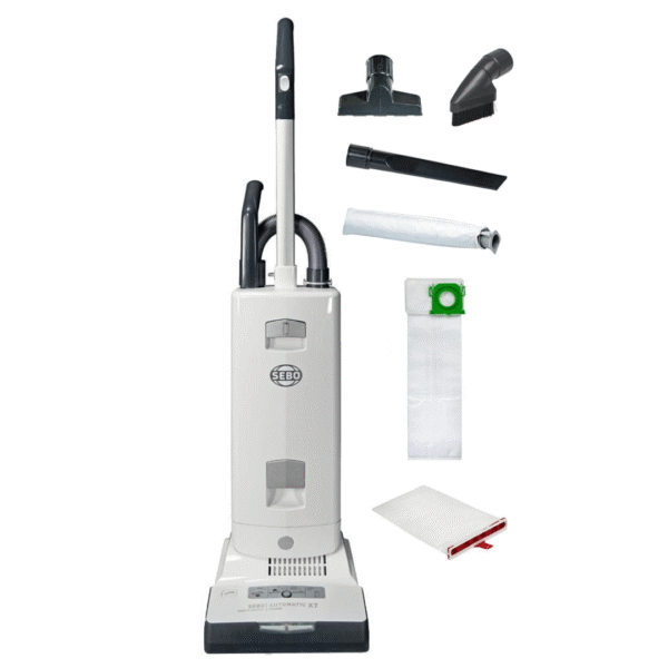 SEBO Automatic X7 Premium. White - Upright Vacuum