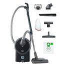 SEBO AirBelt D4 Premium with ET1 Powerbrush. Black - Canister Vacuum