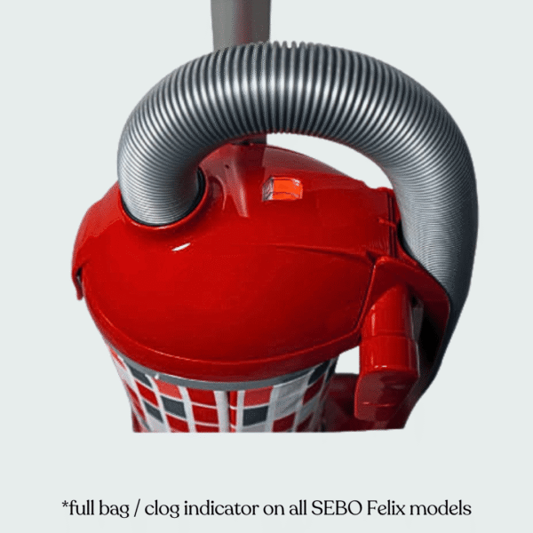 SEBO Felix 1 Premium. Rosso (Red) - Upright Vacuum - Image 10