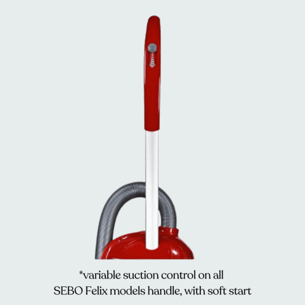SEBO Felix 1 Premium. Rosso (Red) - Upright Vacuum - Image 9