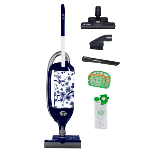 SEBO Felix 1 Premium. Indigo (Blue) - Upright Vacuum