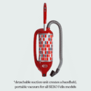 SEBO Felix 1 Premium. Rosso (Red) - Upright Vacuum