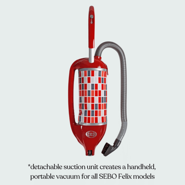 SEBO Felix 1 Premium. Rosso (Red) - Upright Vacuum - Image 7