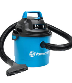Vacmaster 2.5 Gallon 2 Peak HP Wall Mountable - Wet / Dry Vacuum
